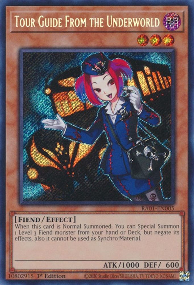 Tour Guide From the Underworld (Secret Rare) (RA01-EN005) - Secret Rare