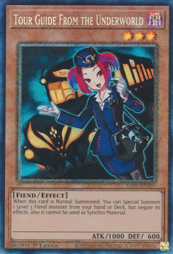 Tour Guide From the Underworld (PCR) (RA01-EN005) - Prismatic Collector's Rare