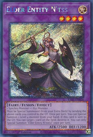 Entité aînée N'tss [RA01-EN026] Platine Secret Rare 