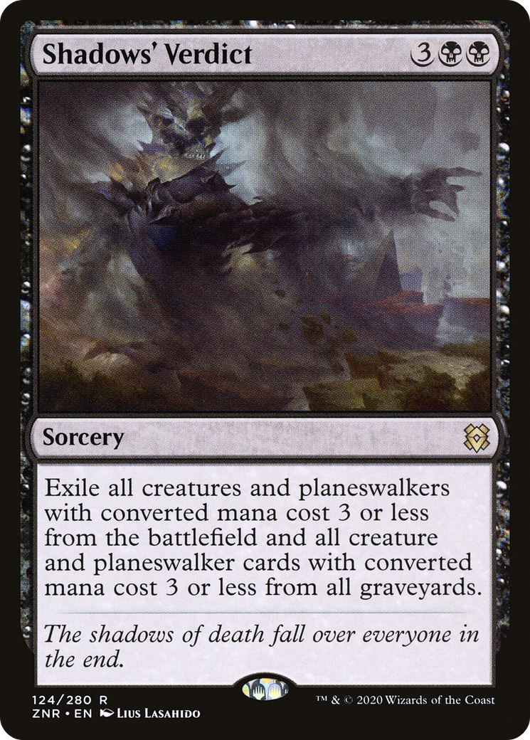 Verdict des ombres [Zendikar Rising] 