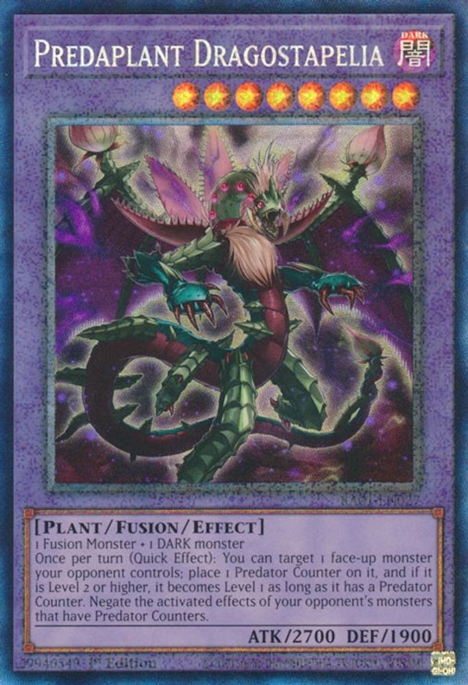 Predaplant Dragostapelia (PCR) (RA01-EN027) - Prismatic Collector's Rare