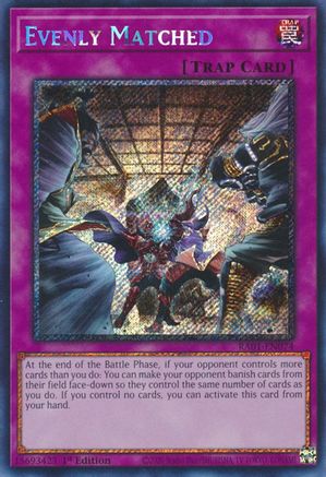 Équilibré [RA01-EN074] Platine Secret Rare 