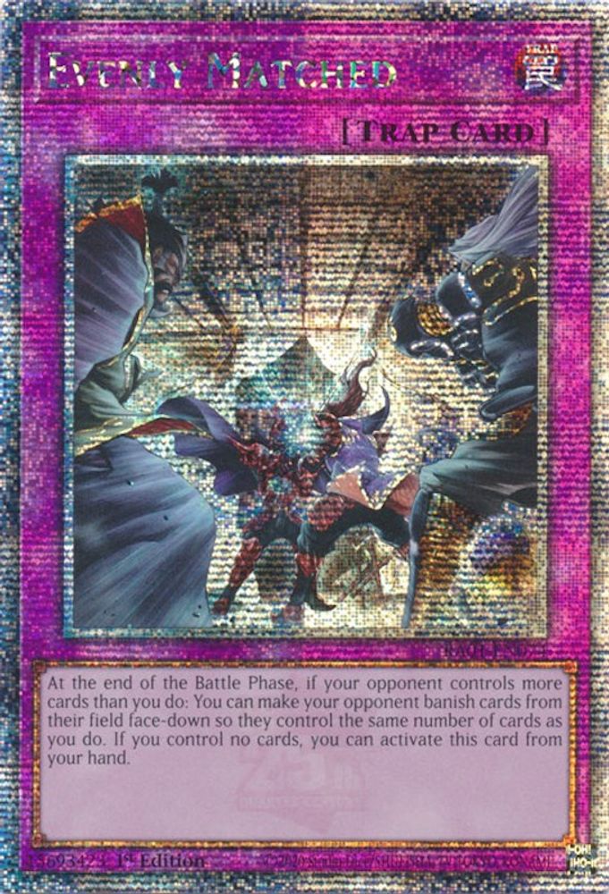 Uniformément assorti [RA01-EN074] Quart de siècle Secret Rare 