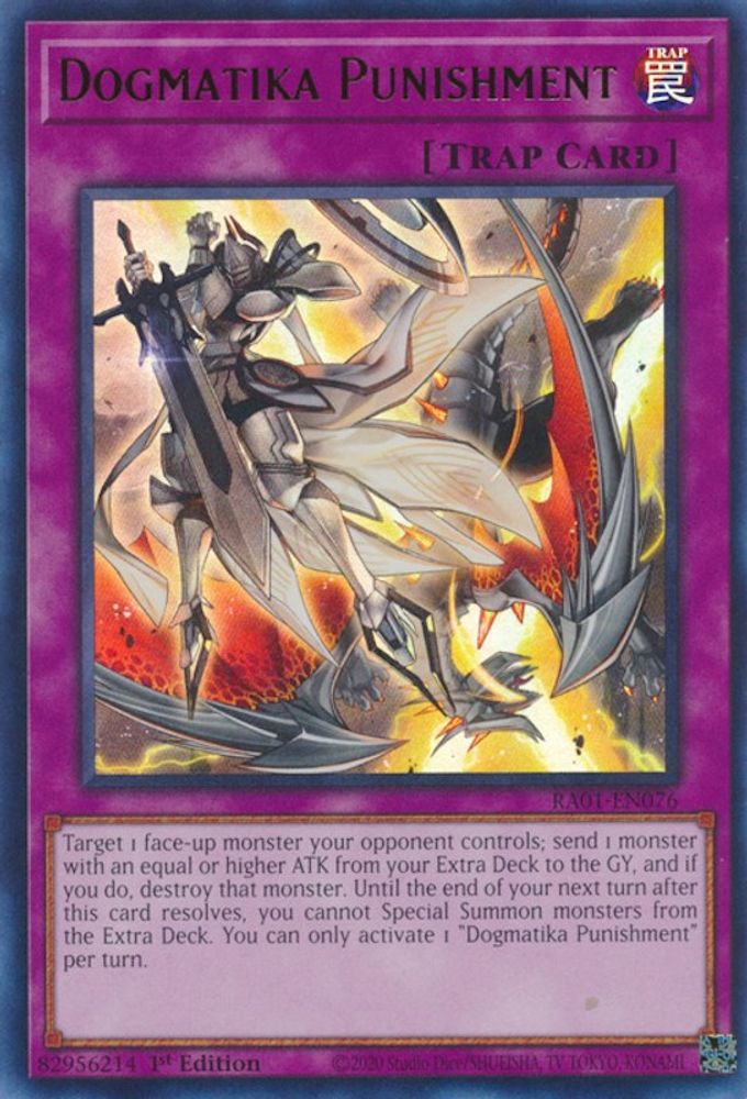 Dogmatika Punishment (UR) (RA01-EN076) - Ultra Rare