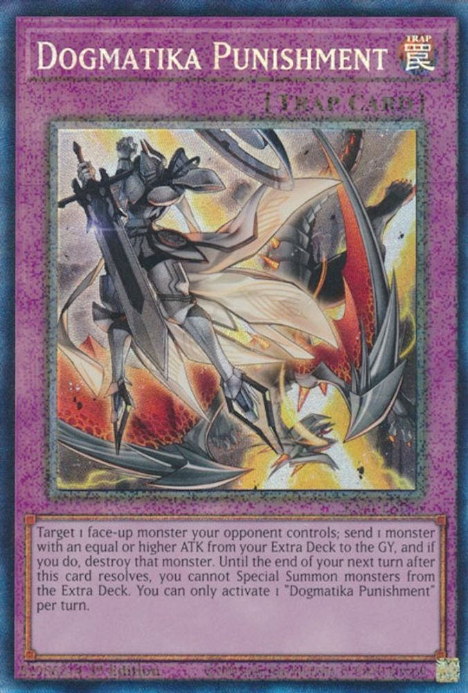 Dogmatika Punishment (PCR) (RA01-EN076) - Prismatic Collector's Rare