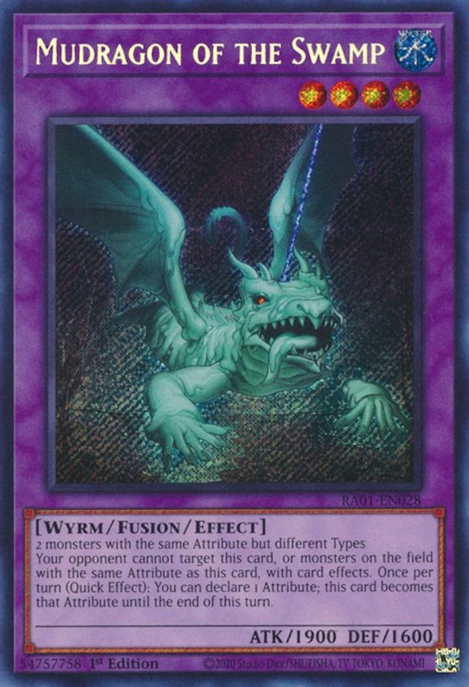 Mudragon of the Swamp (Secret Rare) (RA01-EN028) - Secret Rare