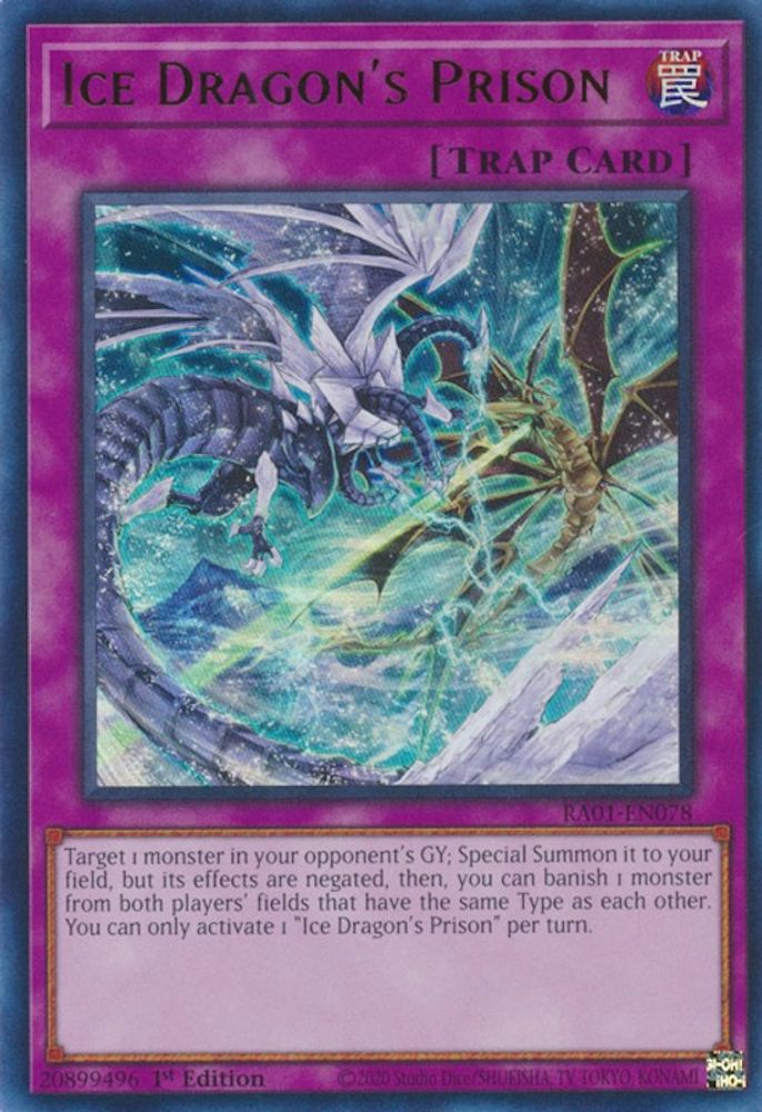 Ice Dragon's Prison (UR) (RA01-EN078) - Ultra Rare