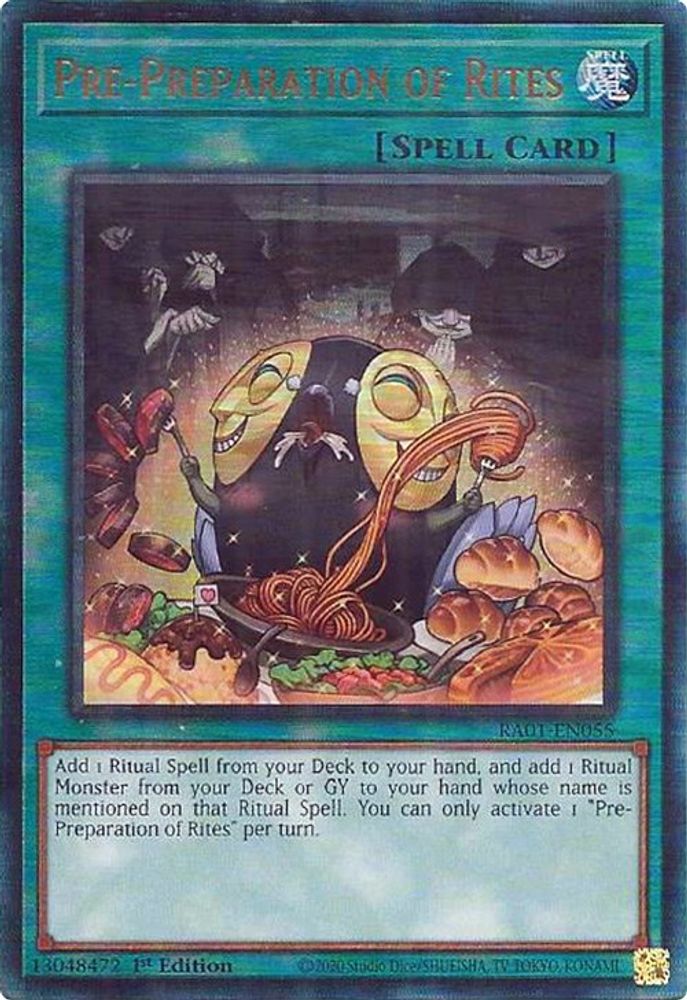 Pre-Preparation of Rites (PUR) (RA01-EN055) - Prismatic Ultimate Rare