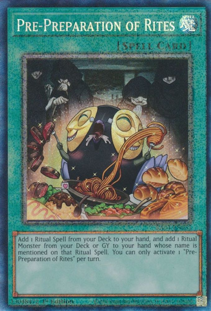 Pré-Préparation des Rites [RA01-EN055] Prismatic Collector's Rare 