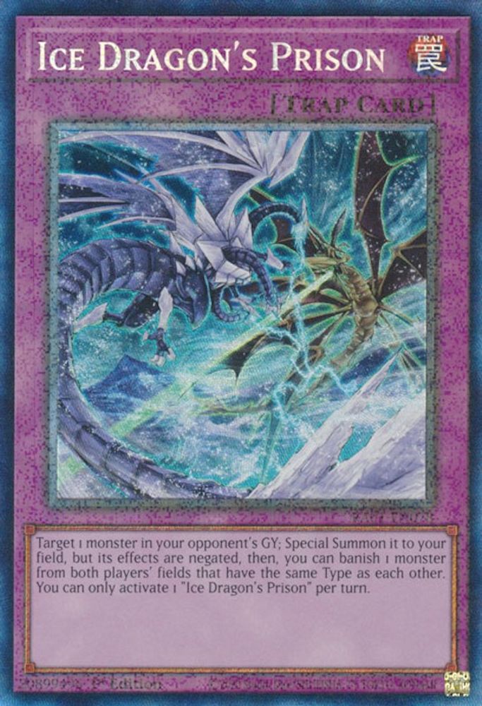Ice Dragon's Prison (PCR) (RA01-EN078) - Prismatic Collector's Rare