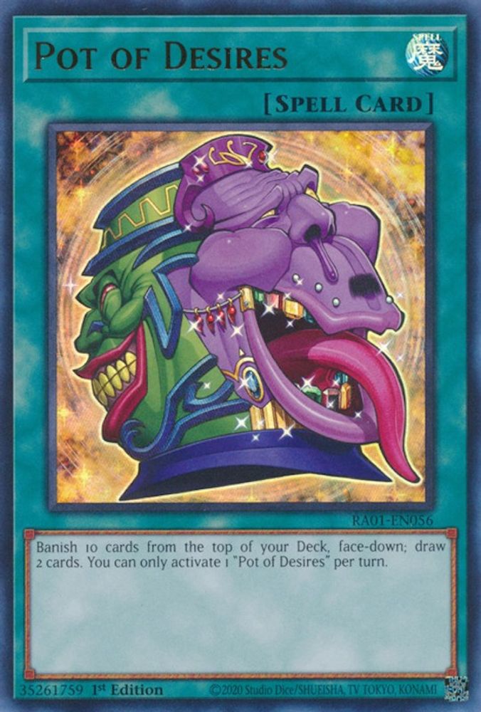 Pot de désirs [RA01-EN056] Ultra Rare 