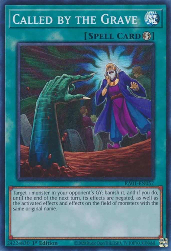 Appelé par la tombe [RA01-EN057] Super Rare 