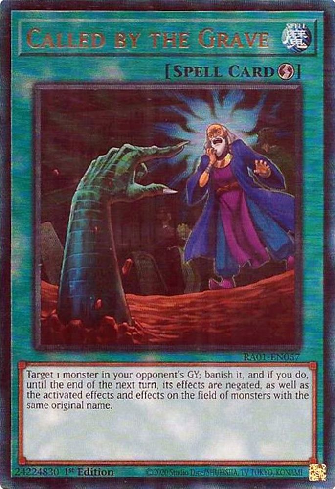 Called by the Grave (PUR) (RA01-EN057) - Prismatic Ultimate Rare