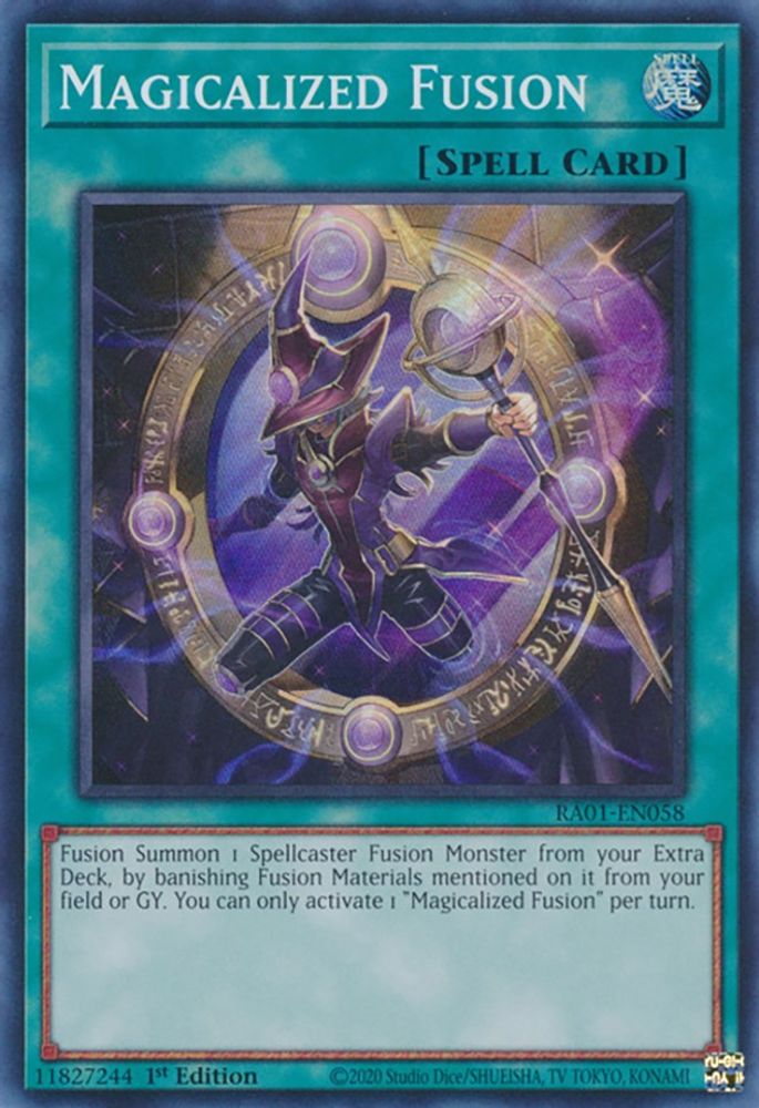 Fusion magicisée [RA01-EN058] Super Rare 