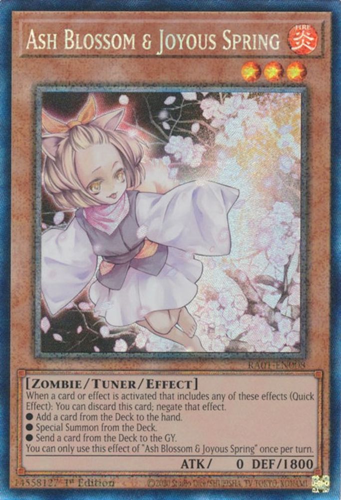 Fleur de frêne et printemps joyeux [RA01-EN008] Rare de collection prismatique 