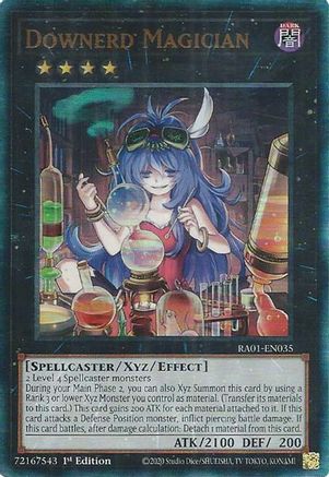 Magicien Downerd [RA01-EN035] Prismatique Ultime Rare 