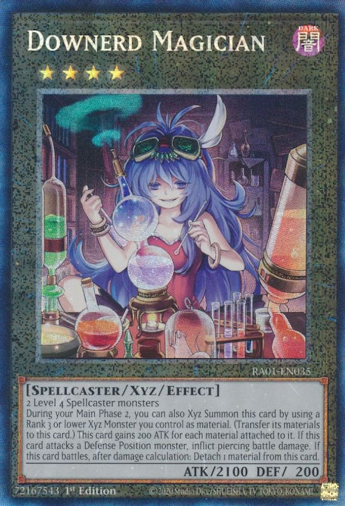 Downerd Magician (PCR) (RA01-EN035) - Prismatic Collector's Rare