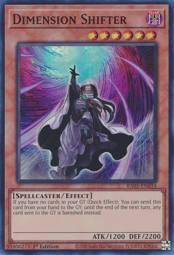 Dimension Shifter (RA01-EN014) - Super Rare