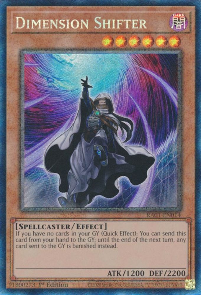 Dimension Shifter (PCR) (RA01-EN014) - Prismatic Collector's Rare