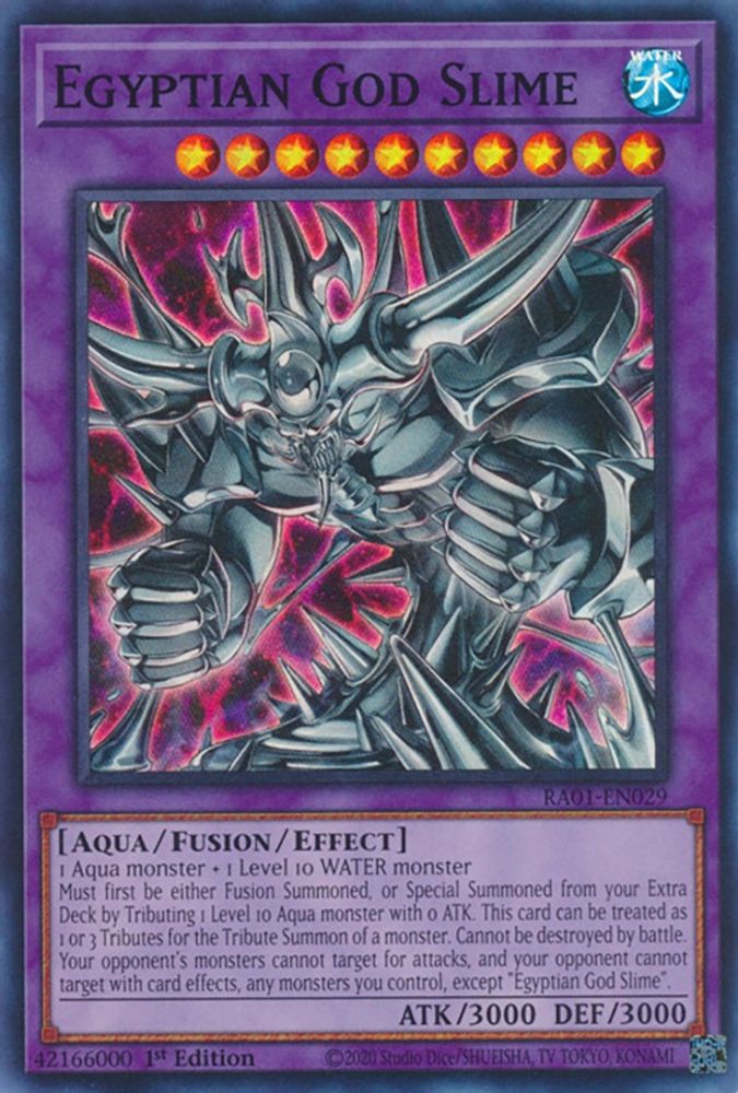 Egyptian God Slime (RA01-EN029) - Super Rare