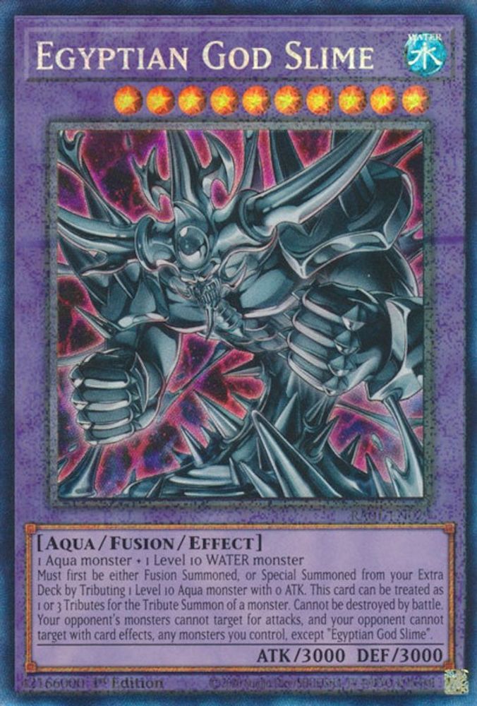 Egyptian God Slime (PCR) (RA01-EN029) - Prismatic Collector's Rare