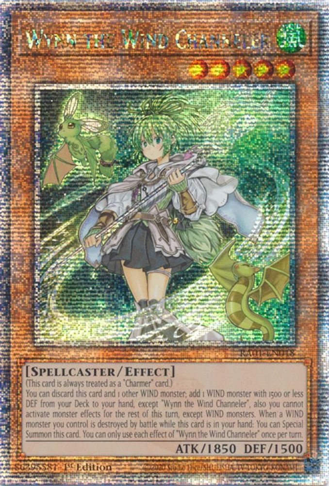 Wynn le canalisateur de vent [RA01-EN018] Quart de siècle secret rare 