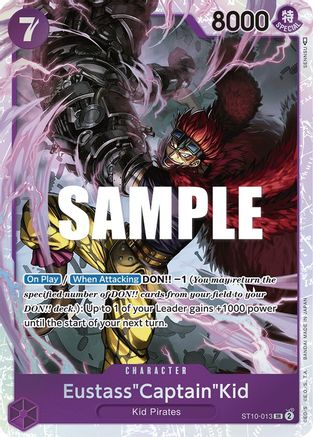 Eustass"Captain"Kid (013) (ST10-013) - Super Rare