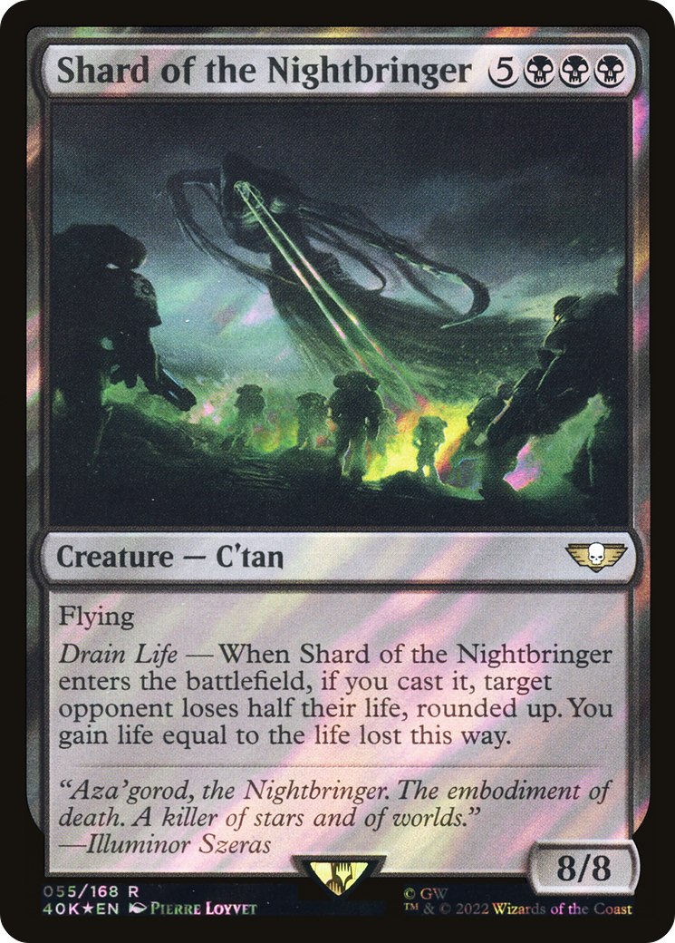 Éclat du Nightbringer (Surge Foil) [Warhammer 40,000] 