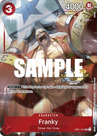 Franky (CS 2023 Celebration Pack) (OP01-021) - Uncommon