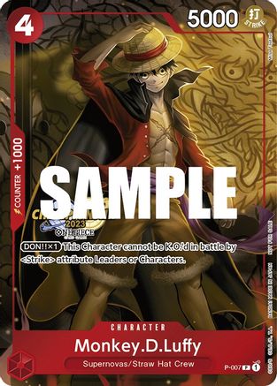Monkey.D.Luffy (Pack de célébration CS 2023) [Cartes promotionnelles One Piece] 