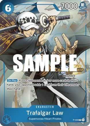 Trafalgar Law (Pack célébration CS 2023) [Cartes promotionnelles One Piece] 