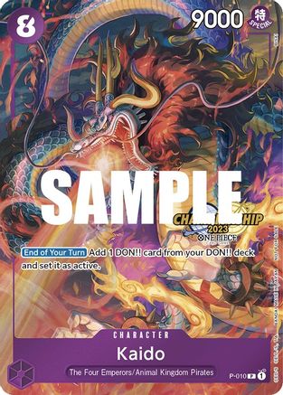 Kaido (Pack de célébration CS 2023) [Cartes promotionnelles One Piece] 