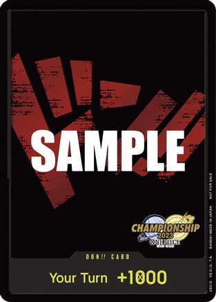 ENFILER!! Carte (Pack de célébration CS 2023) [Cartes promotionnelles One Piece] 