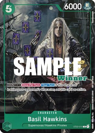 Basil Hawkins (Pack des meilleurs joueurs CS 2023) [Gagnant] [Cartes promotionnelles One Piece] 
