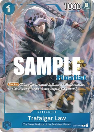 Trafalgar Law (CS 2023 Top Players Pack) [Finalist] (ST03-008) - Common
