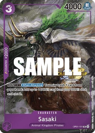 Sasaki (CS 2023 Event Pack Finalist Ver.) (OP01-101) - Uncommon