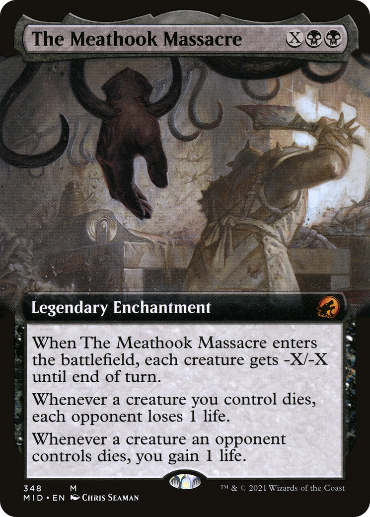 Le massacre de Meathook (art étendu) [Innistrad : chasse de minuit] 