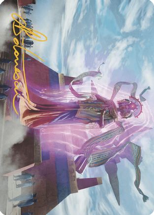 Ojer Taq, Deepest Foundation Art Card (4/81) (Gold-Stamped Signature) (ASLCI-004) - Art Series: The Lost Caverns of Ixalan