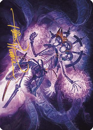 The Grim Captain Art Card (Gold-Stamped Signature) (ASLCI-041) - Art Series: The Lost Caverns of Ixalan