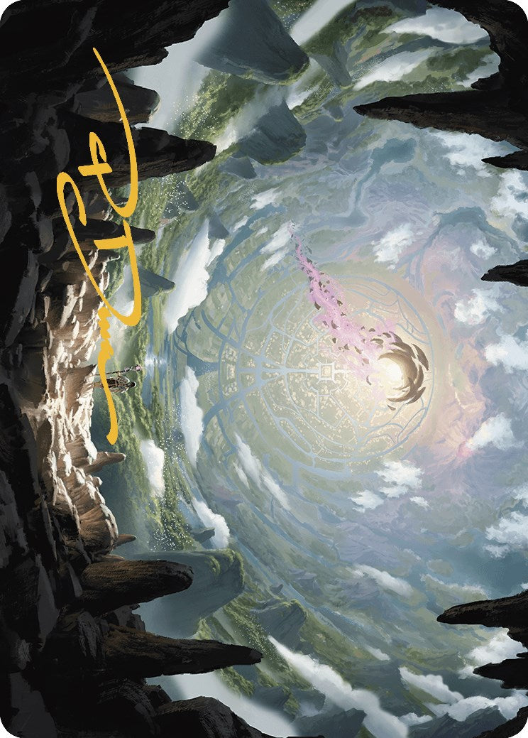 La carte artistique de base (signature estampillée or) [Série artistique des cavernes perdues d'Ixalan] 