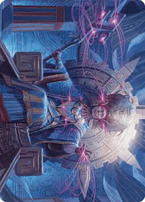 Akal Pakal, première carte d'art parmi ses pairs (8/81) [Série d'art des cavernes perdues d'Ixalan] 
