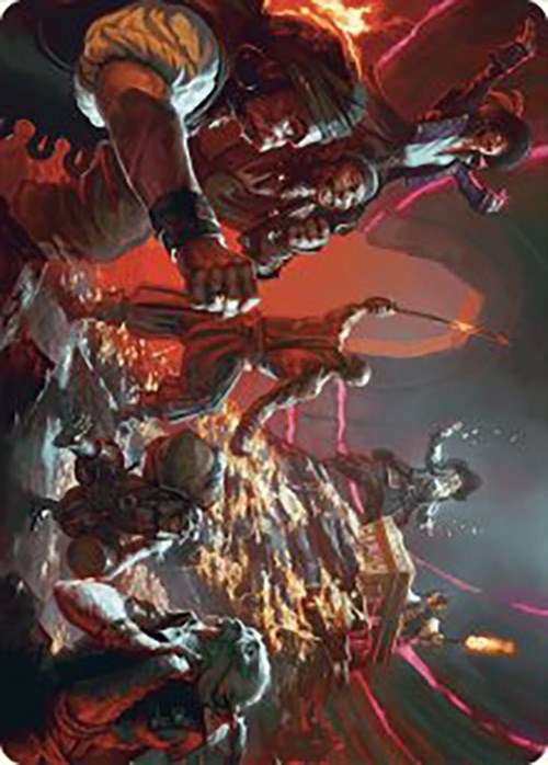 Frappez la carte artistique Mother Lode [Série artistique Les cavernes perdues d'Ixalan] 