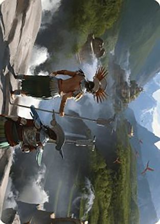 Glimpse the Core Art Card (ASLCI-025) - Art Series: The Lost Caverns of Ixalan