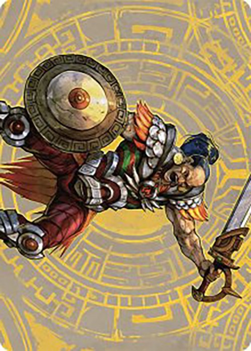 Inti, Sénéchal du Soleil Art Card [Série artistique des cavernes perdues d'Ixalan] 