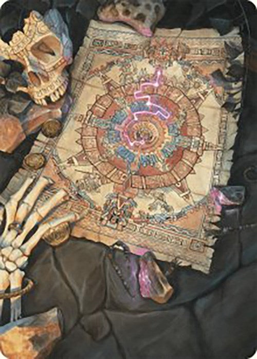 Carte d'art de jeton de carte [Série artistique des cavernes perdues d'Ixalan] 