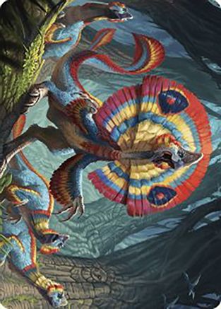 Sunfrill Imitator Art Card (ASLCI-078) - Art Series: The Lost Caverns of Ixalan