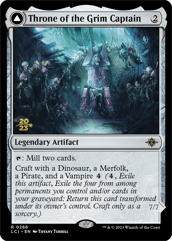 Throne of the Grim Captain (PRE-266) - The Lost Caverns of Ixalan Promos Foil