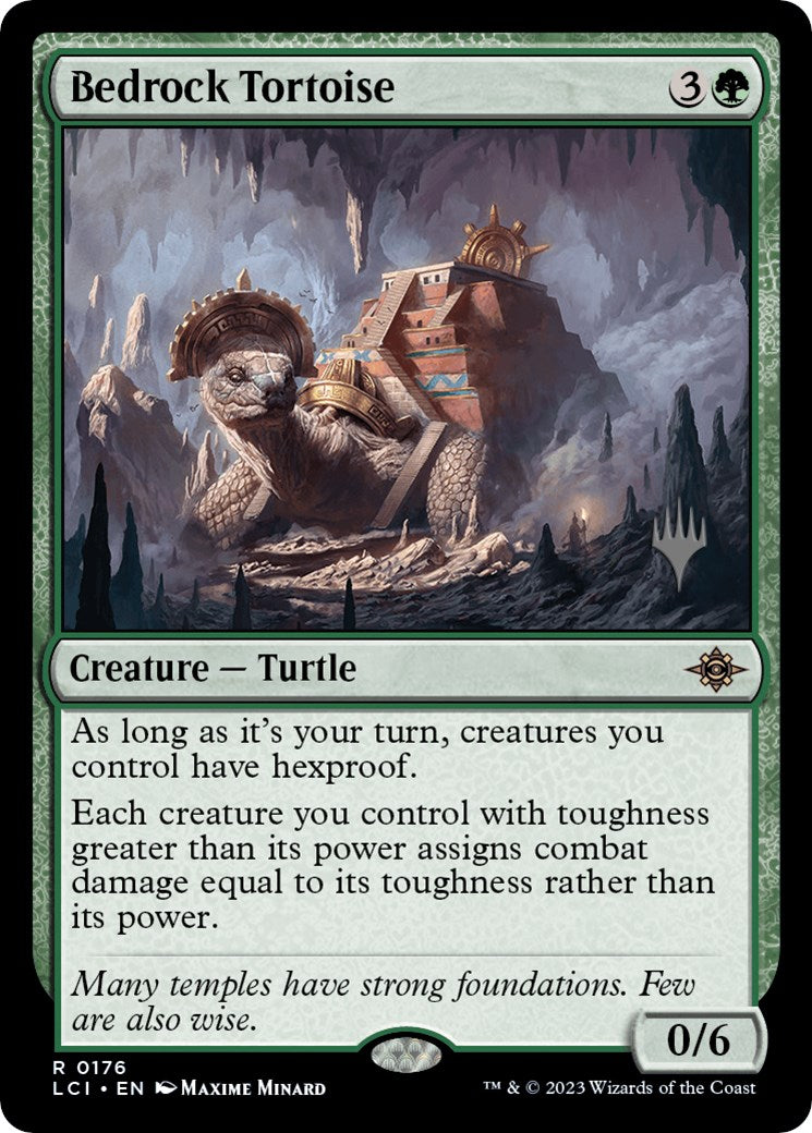 Bedrock Tortoise (PPLCI-176) - The Lost Caverns of Ixalan Promos