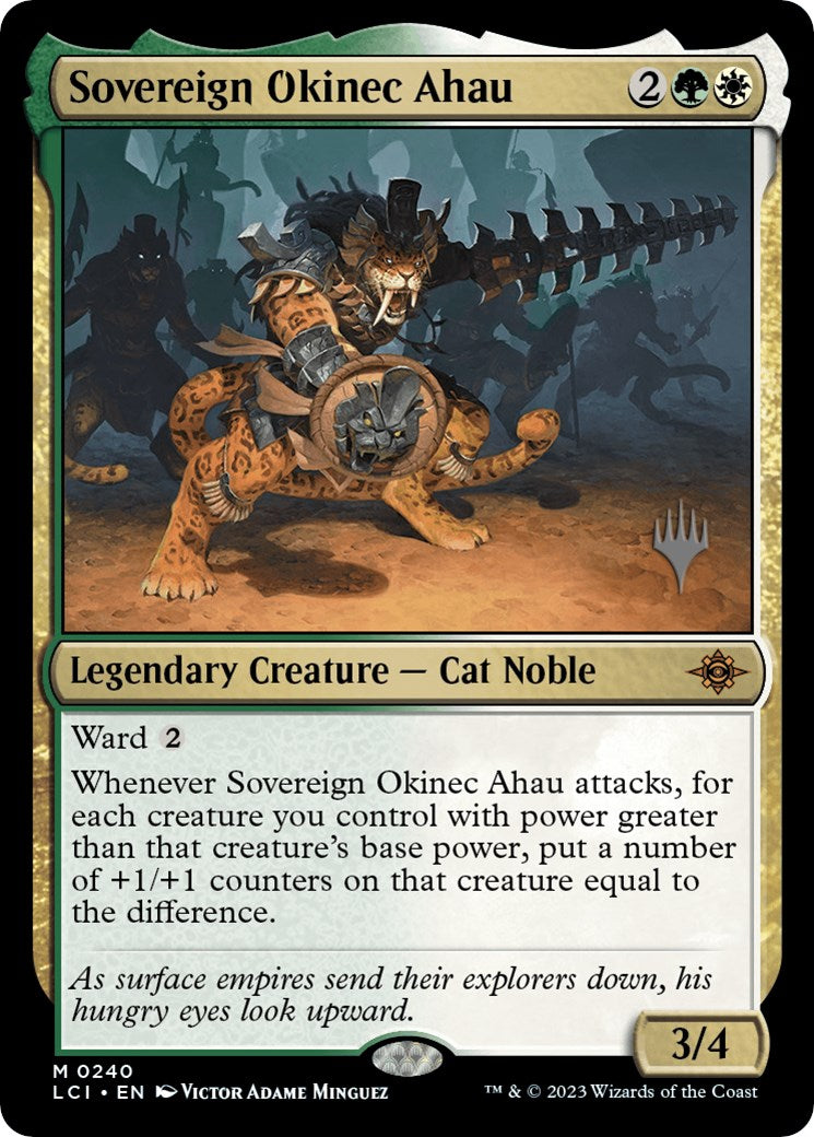 Sovereign Okinec Ahau (PPLCI-240) - The Lost Caverns of Ixalan Promos