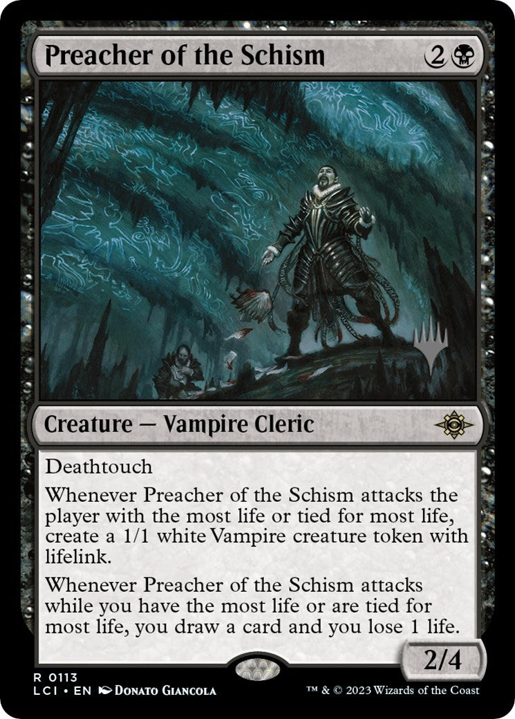 Preacher of the Schism (PPLCI-113) - The Lost Caverns of Ixalan Promos